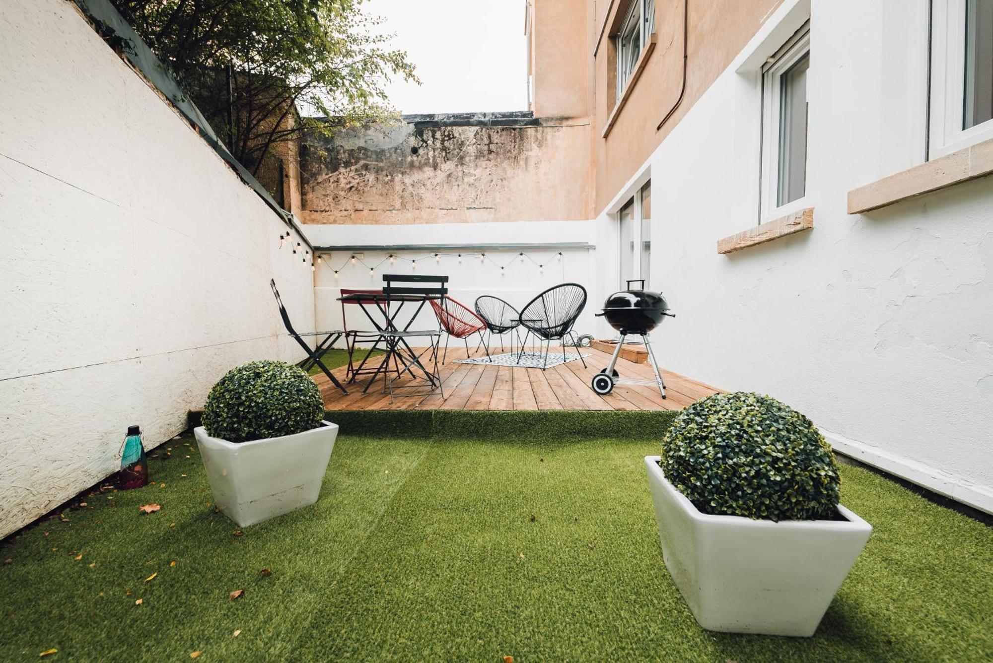 Cozy Central Studio With Private Terrace Luxemburg Exterior foto